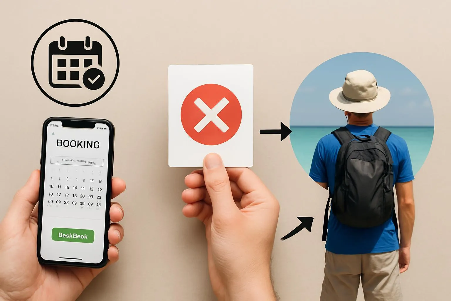 予約とキャンセルと注意点