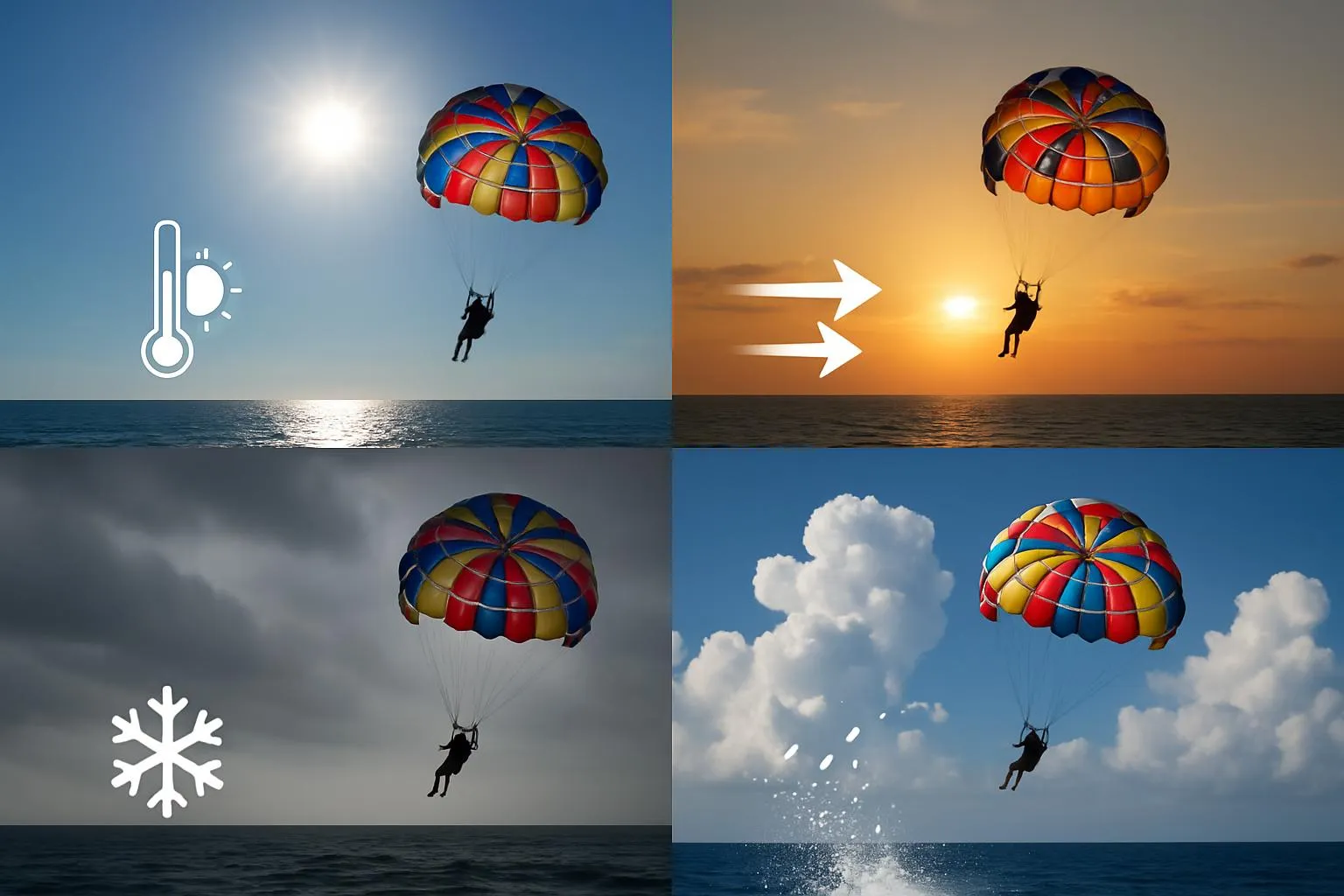 季節と時間帯で変わる最適な服装