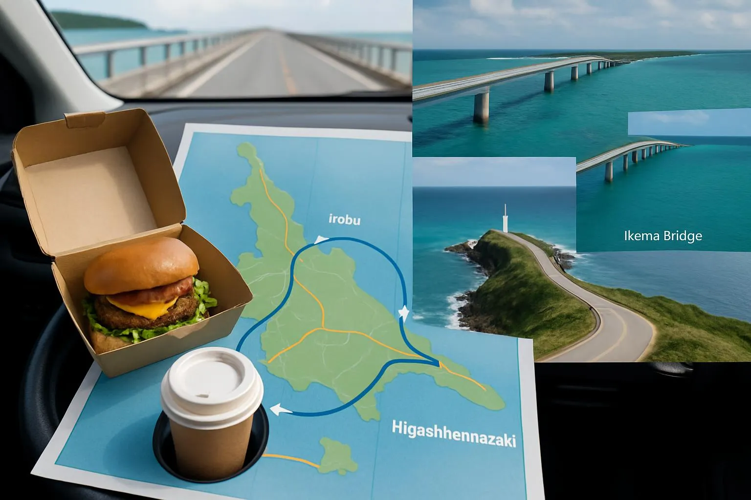 宮古島 グルメ テイクアウト 観光 ドライブのモデルプラン