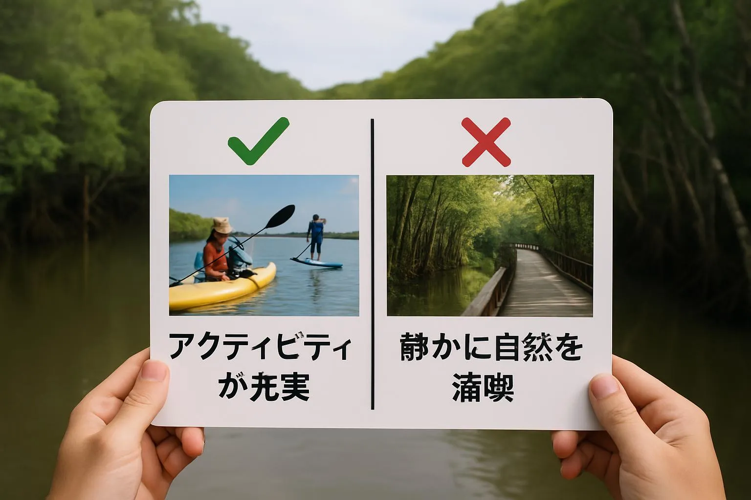 実際どう選ぶ 島尻マングローブと川満マングローブ体験者の声から学ぶポイント