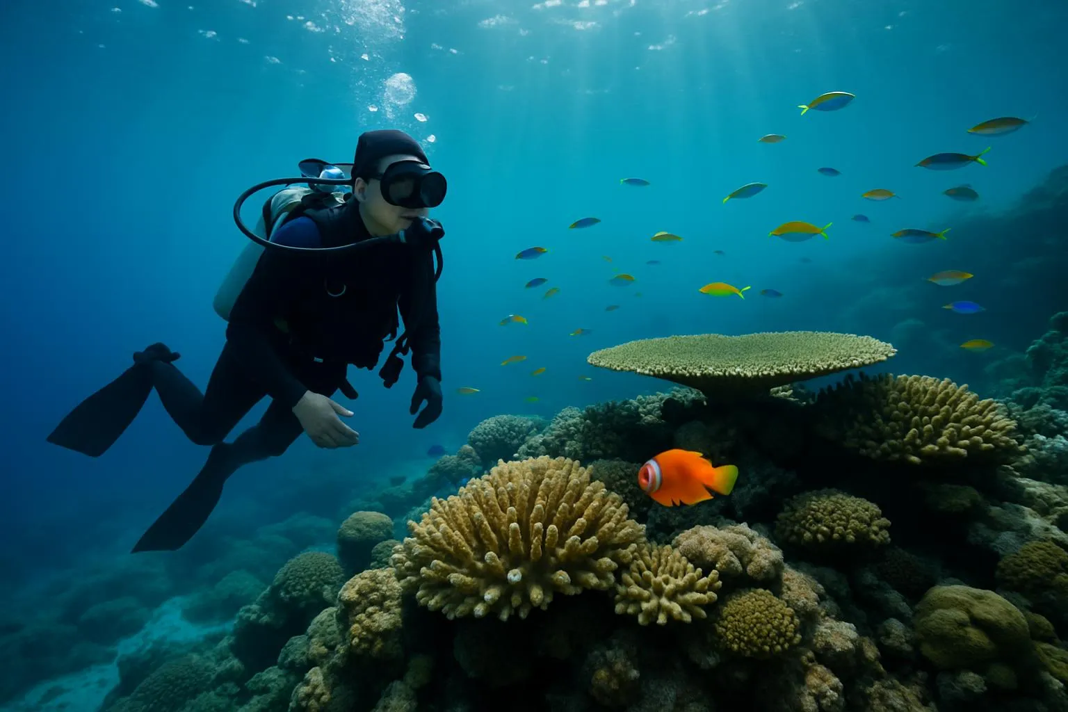 本格ダイビングで宮古島の海を深く知る