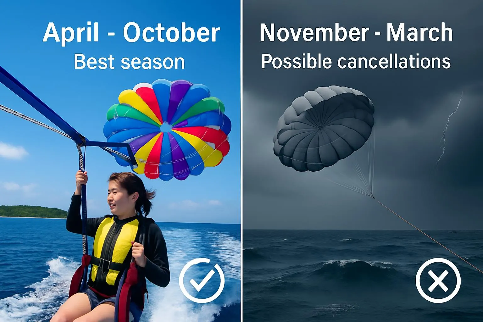 宮古島アクティビティを予約する際の注意事項