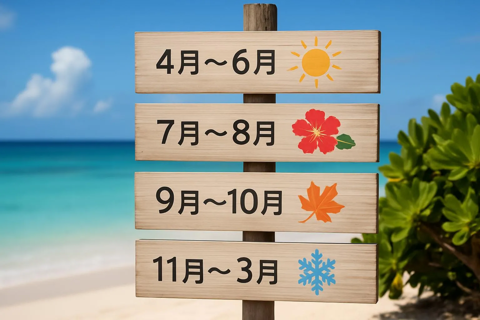 宮古島旅行のおすすめシーズン