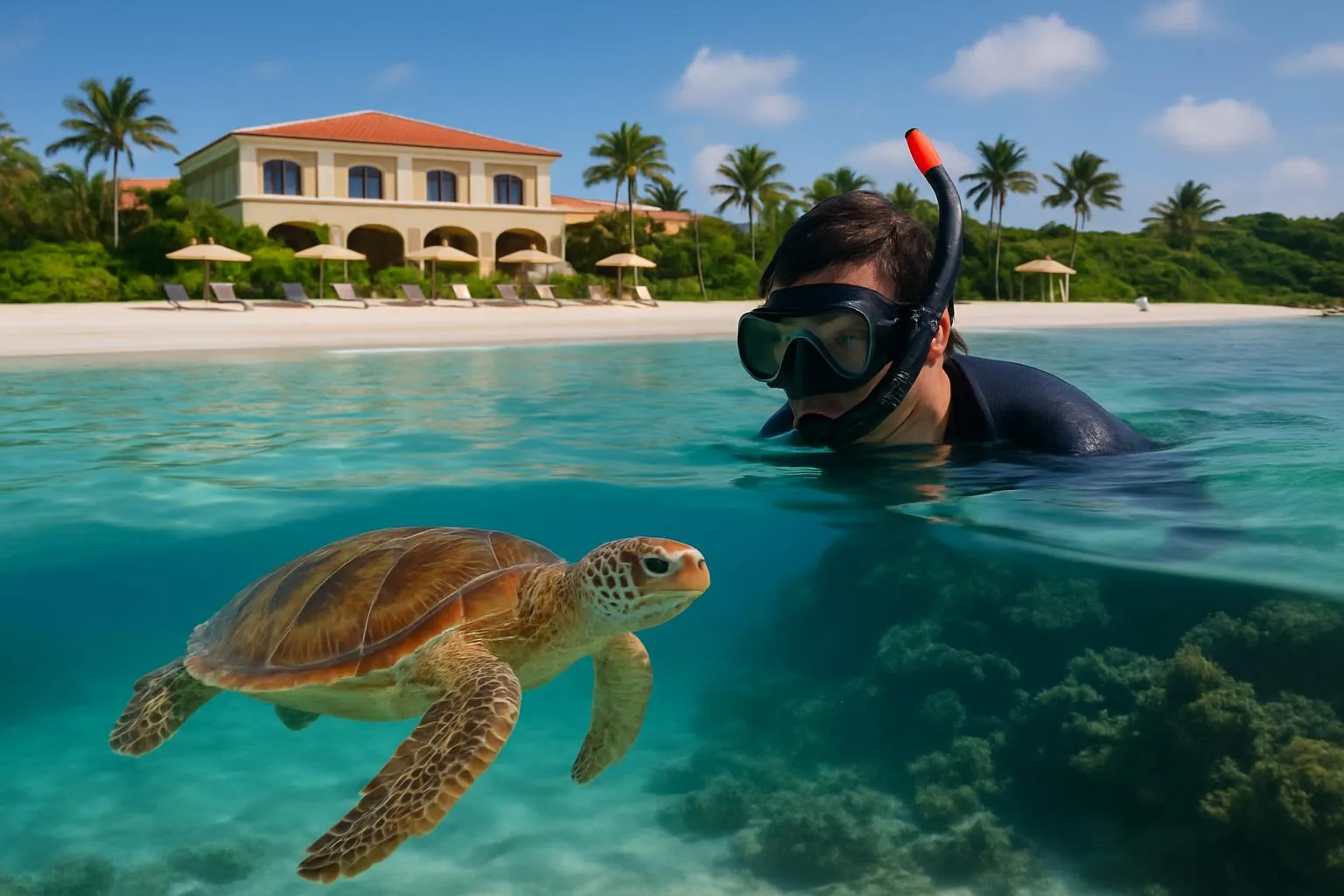 ウミガメ遭遇率90%超のビーチ7選