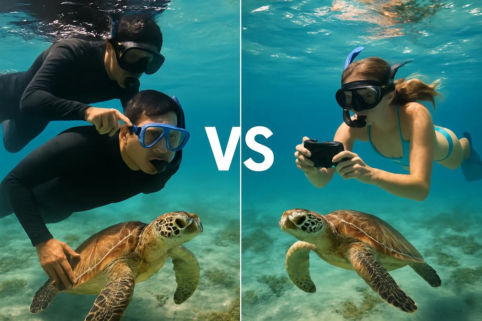 ツアー参加と個人での違い