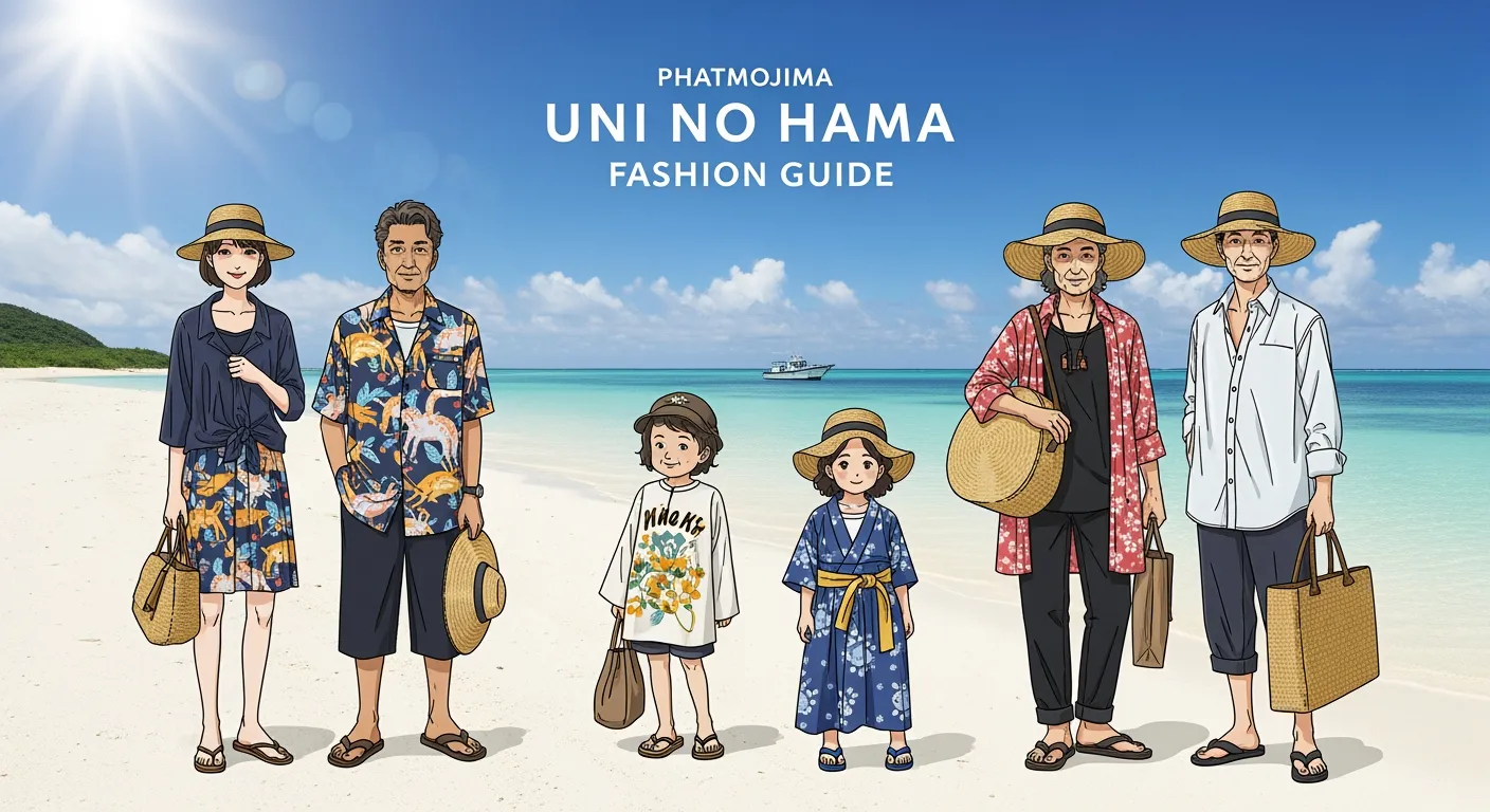 ユニの浜で快適に過ごすための服装