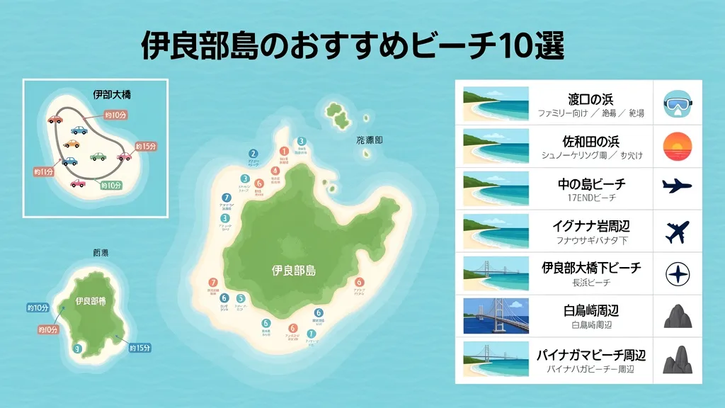 伊良部島のおすすめビーチ10選