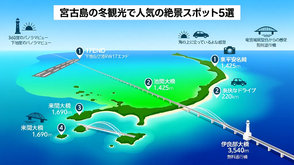 宮古島の冬観光で人気の絶景スポット5選