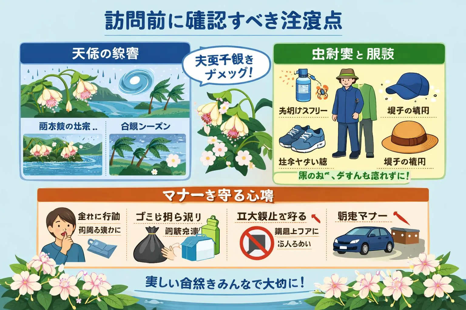 訪問前に確認すべき注意点