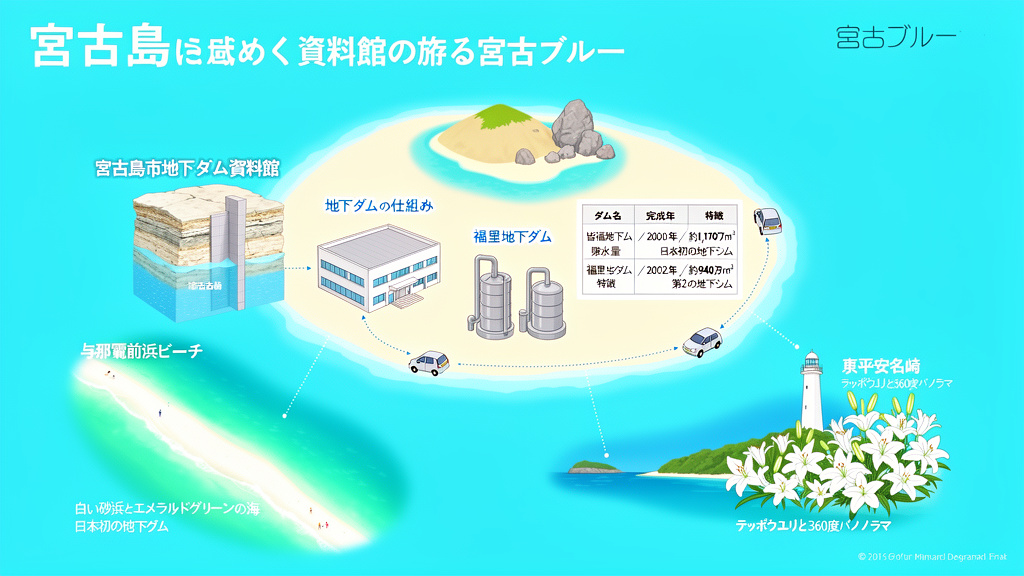地下ダム資料館と合わせて訪れたい宮古島の観光名所