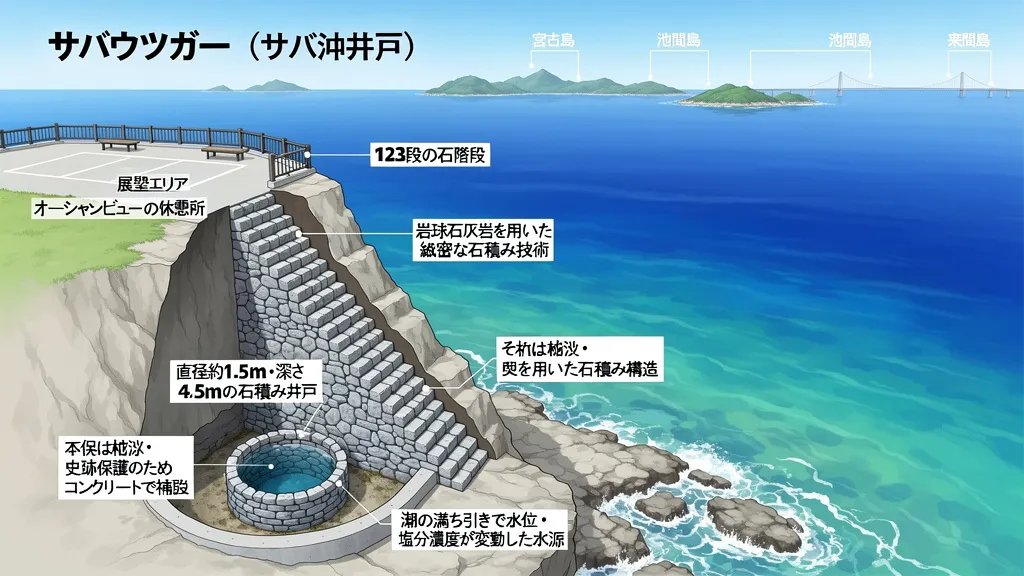 サバウツガー（サバ沖井戸）の見どころ