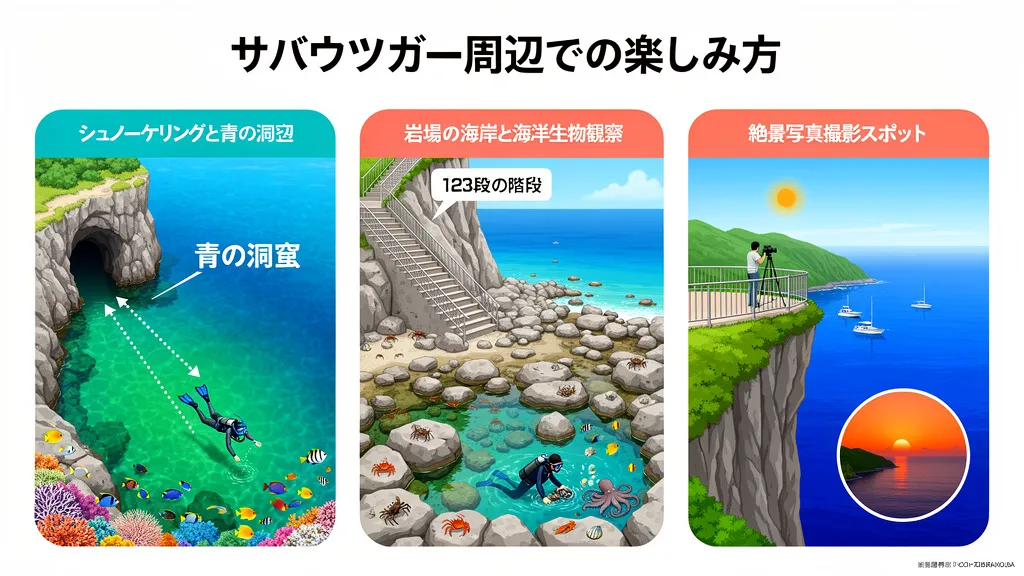 サバウツガー周辺での楽しみ方