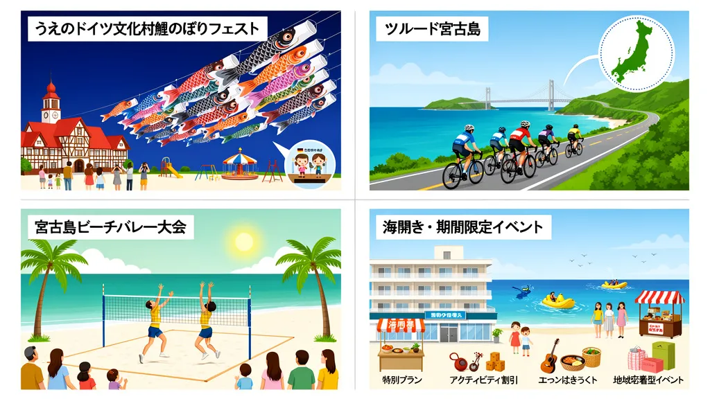 宮古島のゴールデンウィークに開催されるイベント