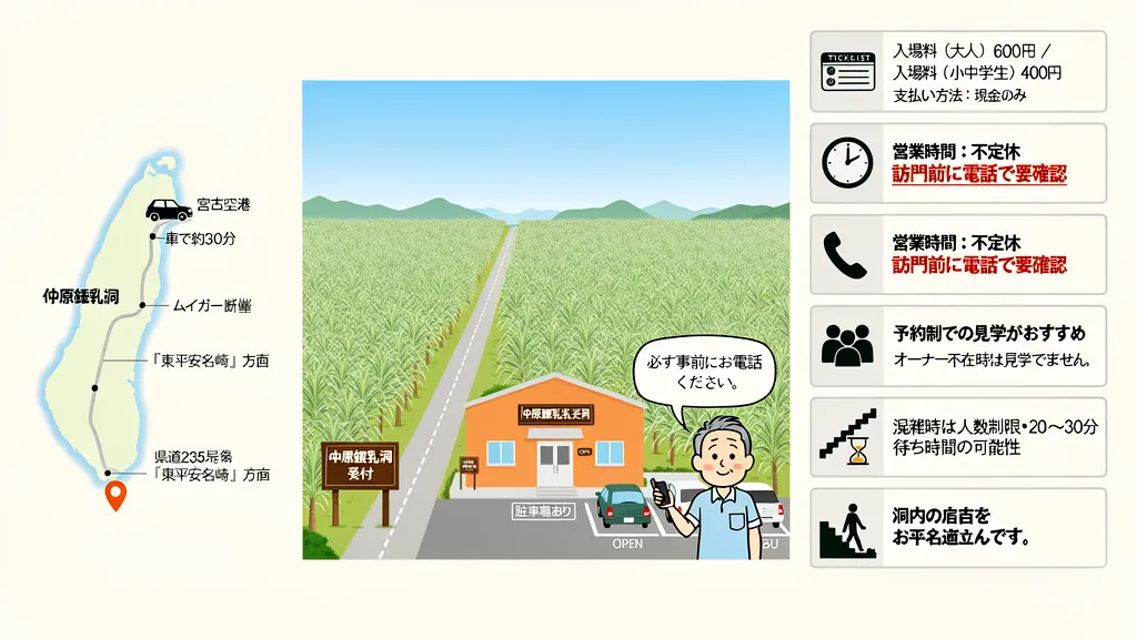 仲原鍾乳洞の基本情報