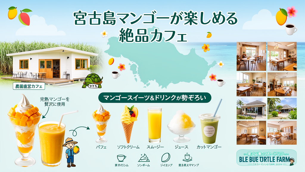 宮古島マンゴーが楽しめる絶品カフェ