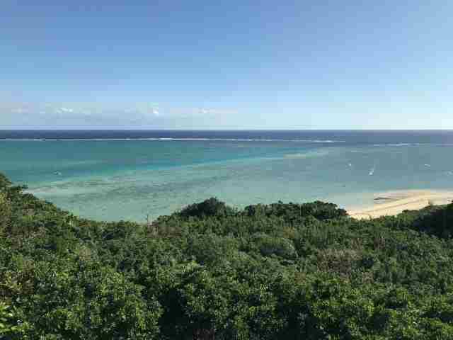 宮古島の美しいビーチの画像