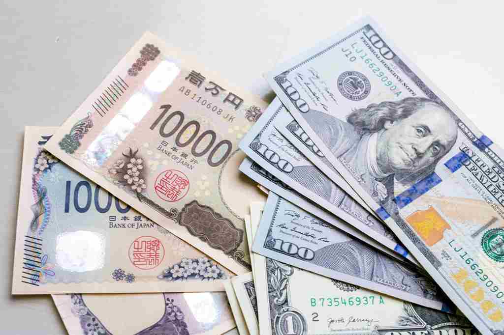 日本円とドルの画像