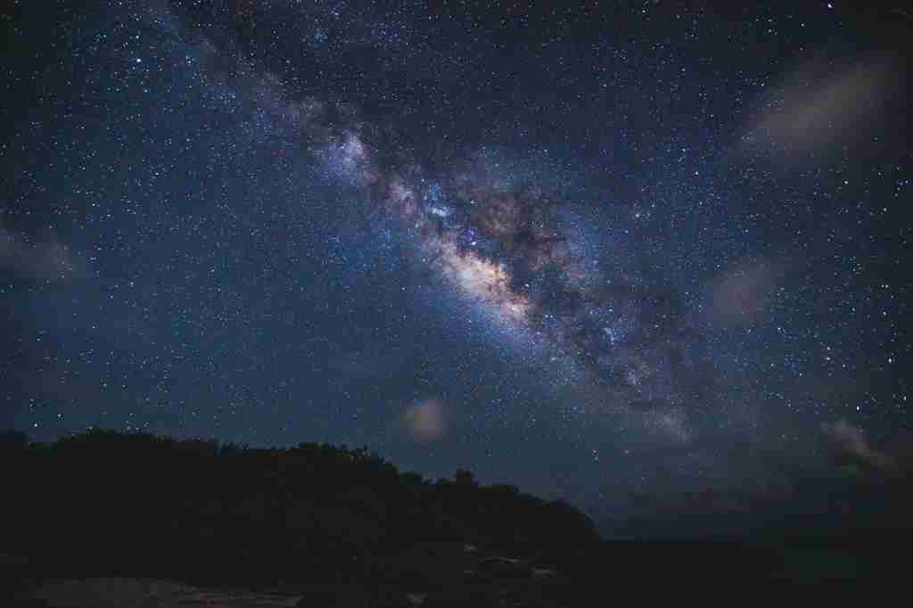 綺麗な星空の画像